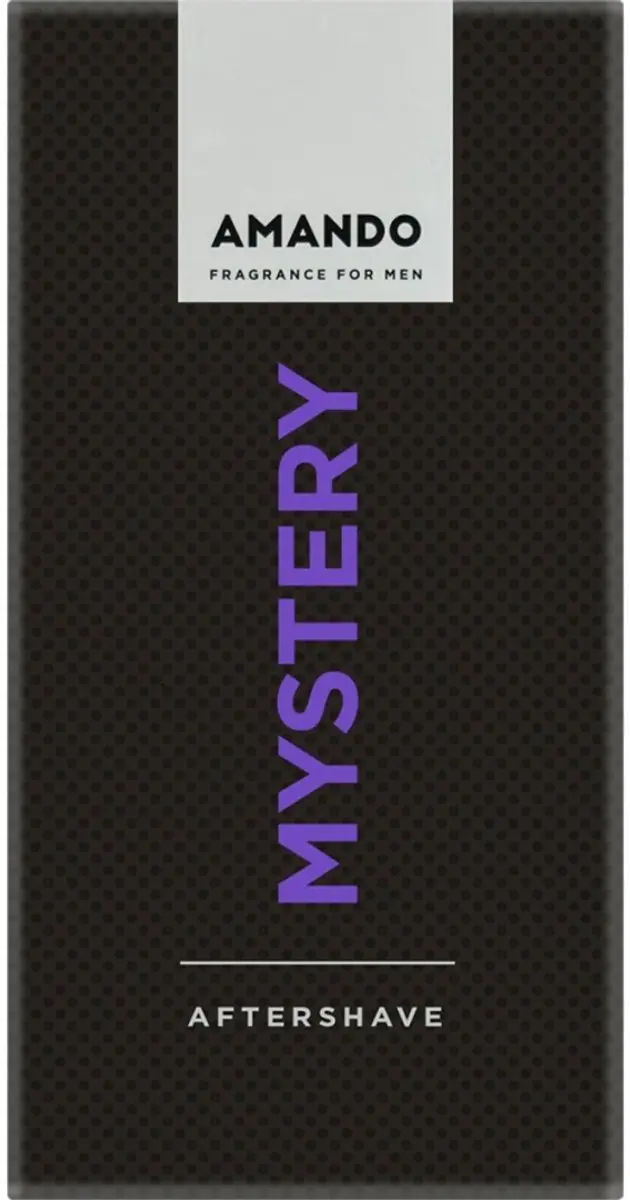6x Amando Mystery Aftershave 100ml