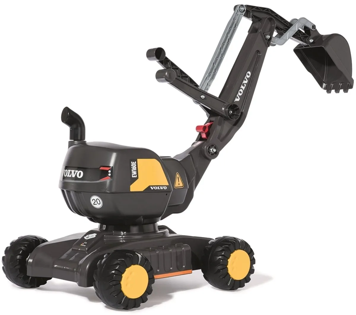Rolly Toys RollyDigger Volvo Graafmachine RT42115 - Zwart