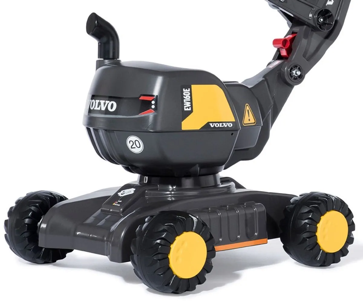 Rolly Toys RollyDigger Volvo Graafmachine RT42115 - Zwart