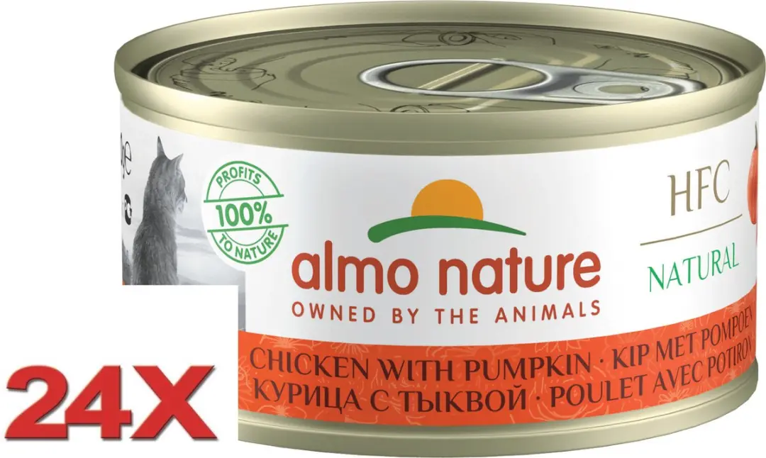 Almo Nature HFC Kattenvoer Kip & Pompoen