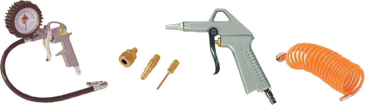 Stanley Luchtgereedschapset 6-delig W9045717STN