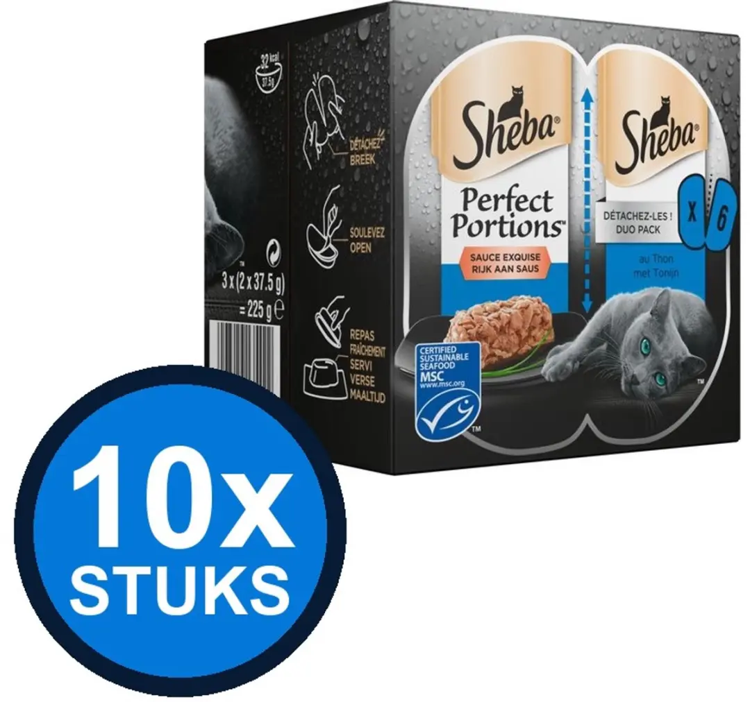 Sheba Perfect Portions Tonijn Kattenvoer Natvoer
