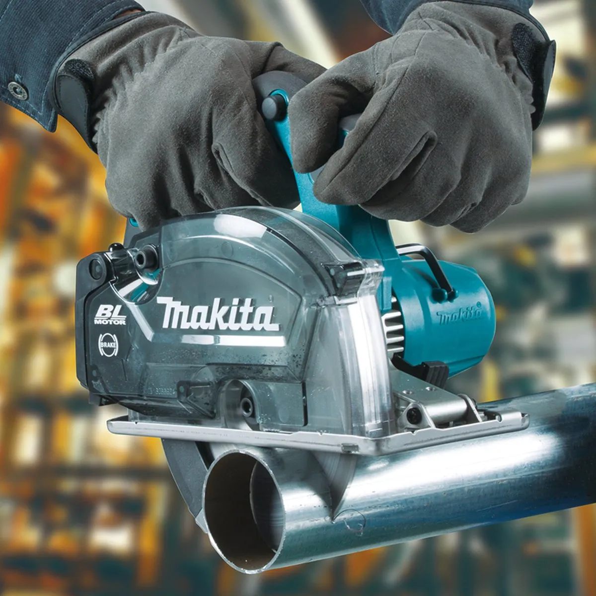 Makita DCS 553 RTJ Metaalcirkelzaag 18V 150mm - 2x 5.0Ah + Lader + Makpac - afbeelding 3 van 6