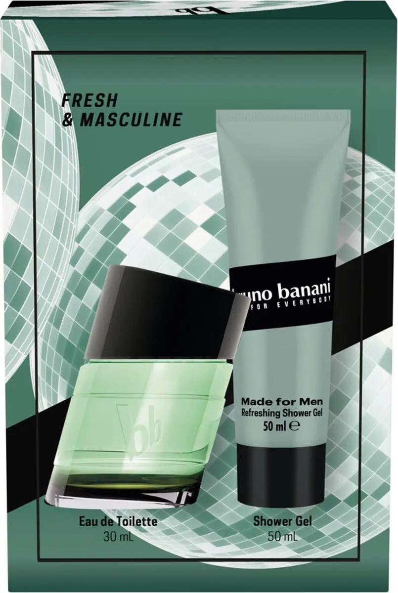 Bruno Banani Made for Men Geschenkset - Parfum & Douchegel
