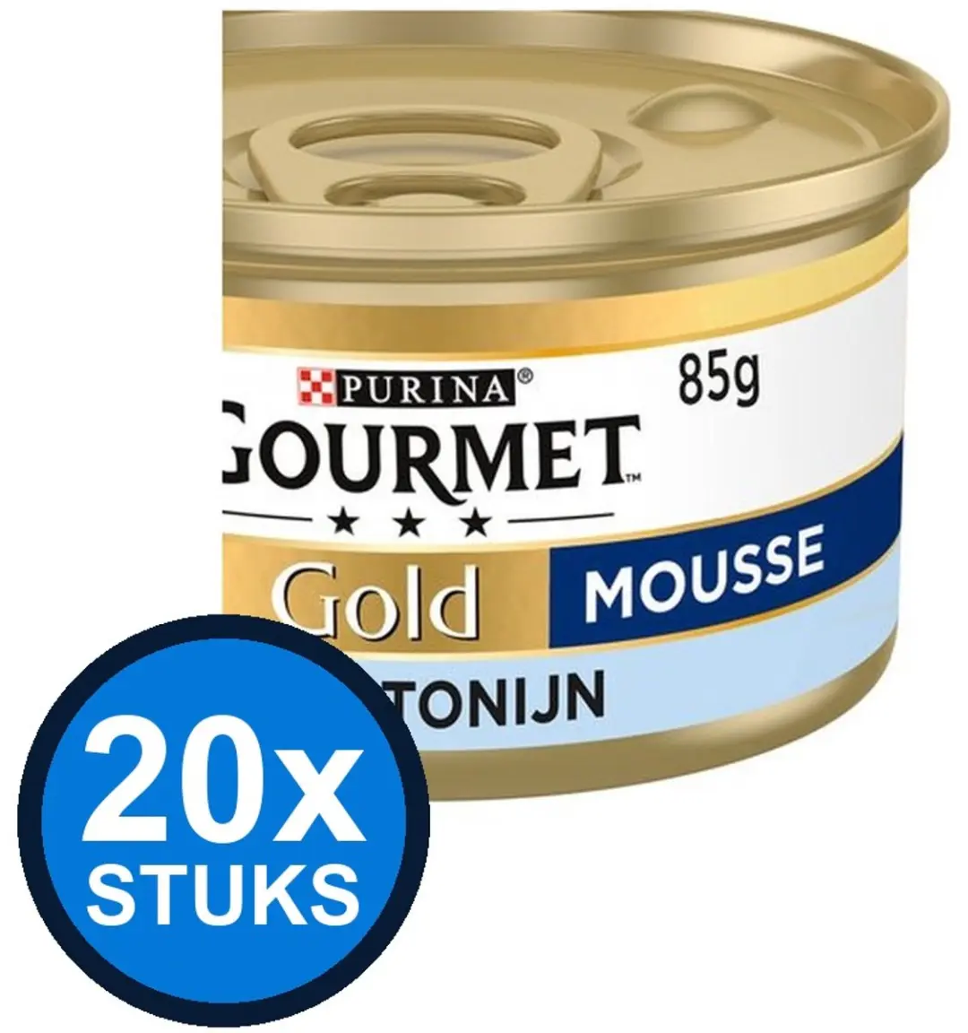 Gourmet Gold Mousse Tonijn Kattenvoer Natvoer