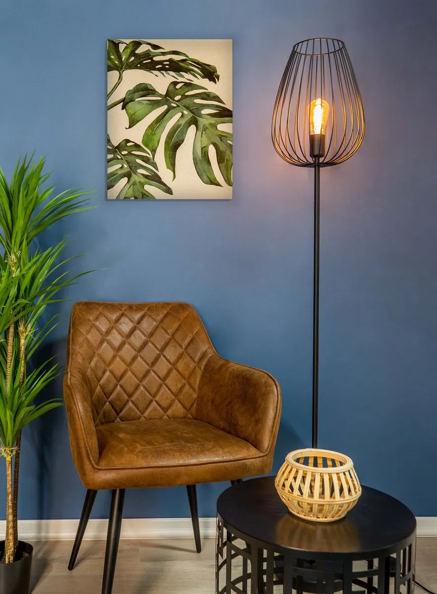 Eglo Newtown Vloerlamp E27 159,5cm - Zwart