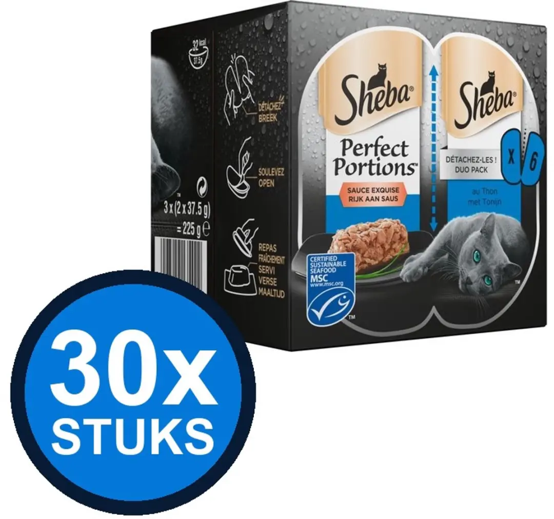 Sheba Perfect Portions Tonijn Kattenvoer Natvoer