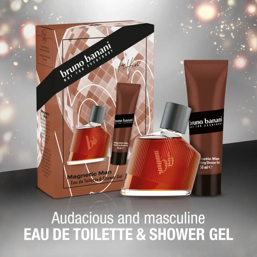Bruno Banani Magnetic Man Geschenkset - Parfum & Douchegel