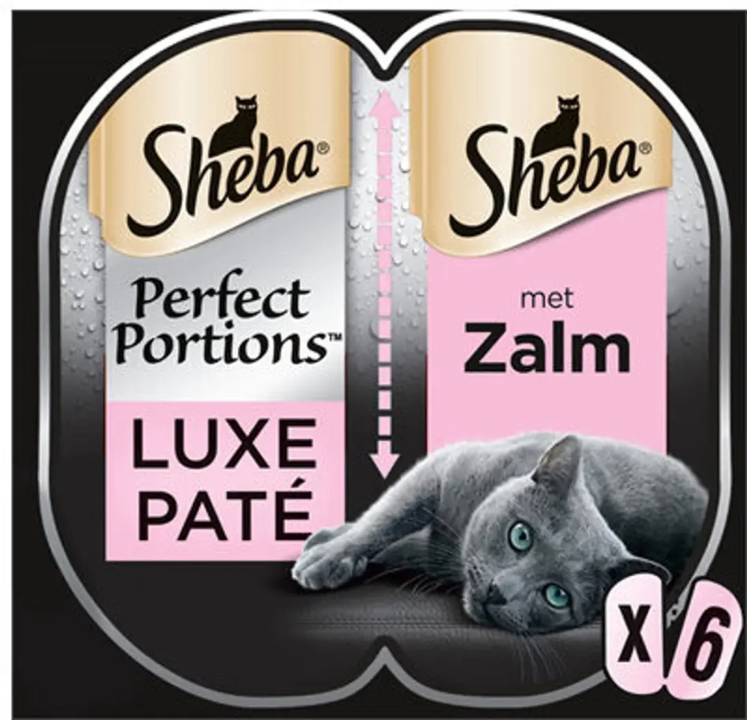 Sheba Perfect Portions Zalm 12x37,5g