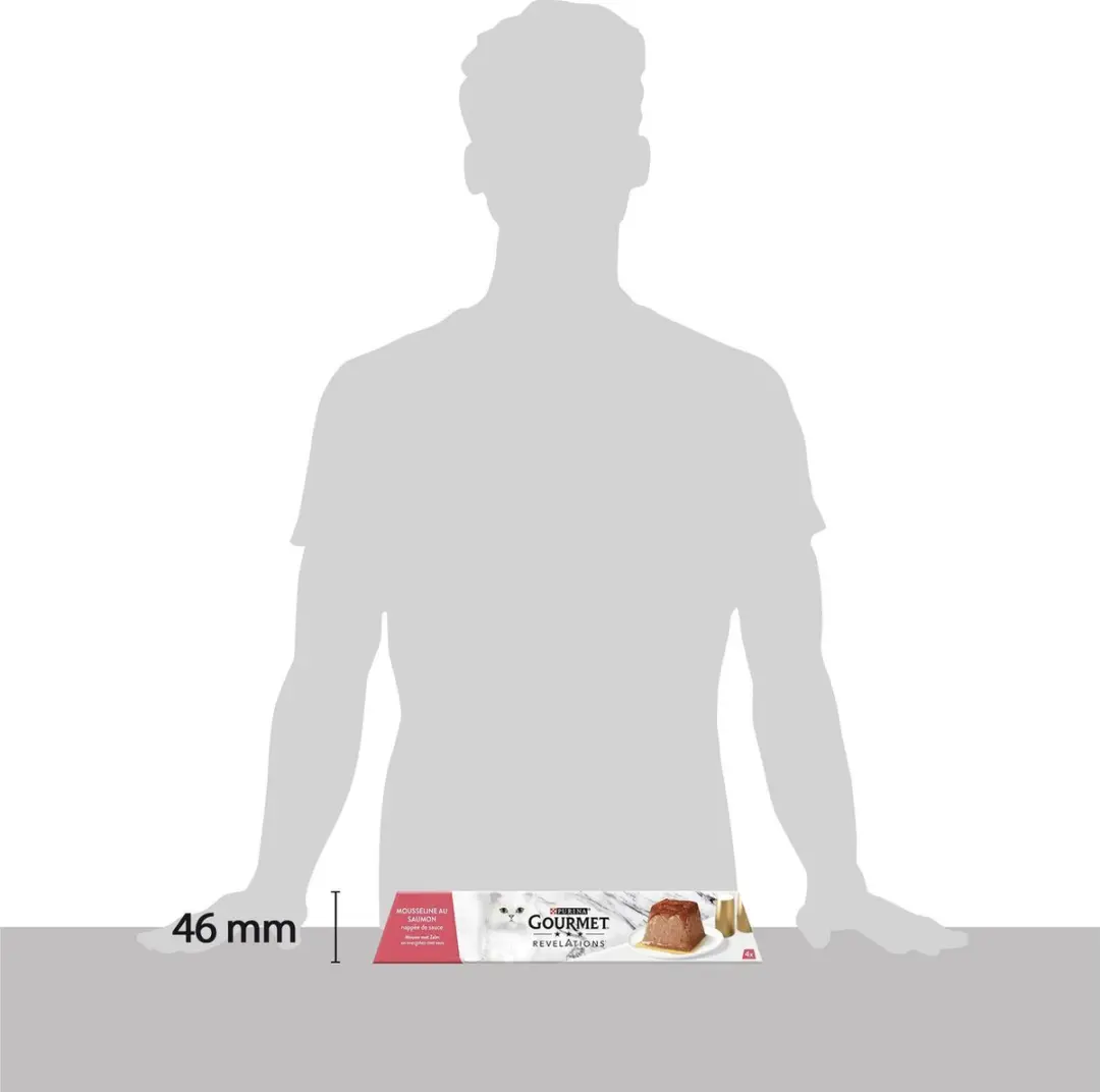 Gourmet Revelations Mousse Kattenvoer - Zalm 24x57g
