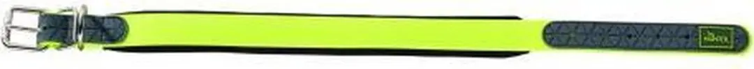 Hunter Halsband Comfort Neon Geel 52-60cm x 25mm