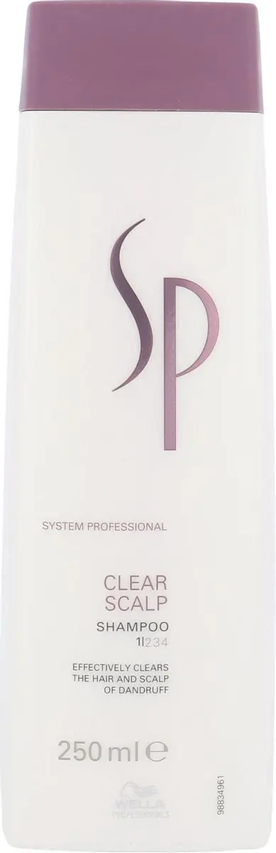 Wella Professionals Sp Clear Scalp Anti-roos Shampoo 250ml