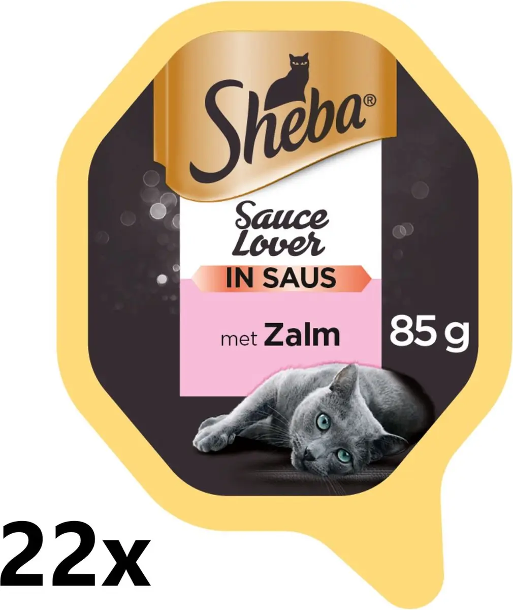Sheba Alu Sauce Lovers Zalm Kattenvoer
