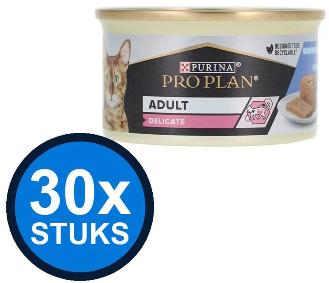 Pro Plan Cat Mousse Delicate Kalkoen 85g