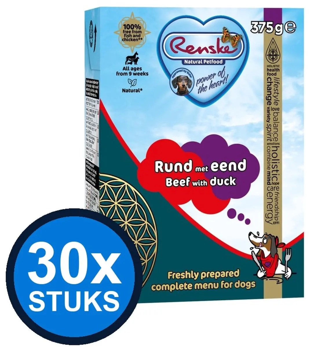 Renske Vers Rund met Eend Natvoer