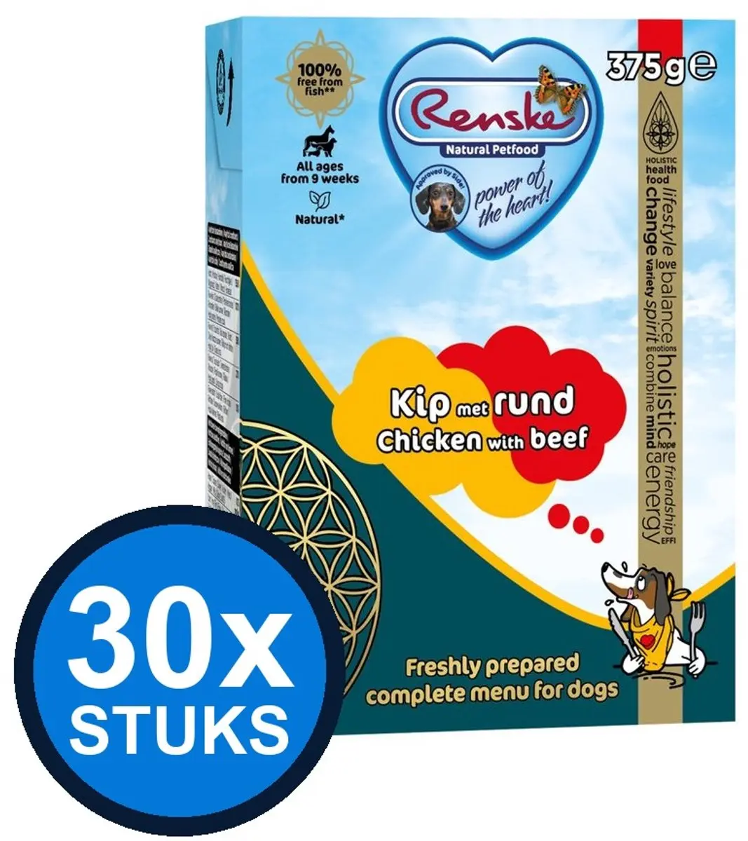 Renske Vers Kip met Rund Natvoer