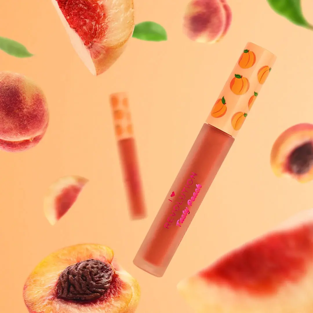 Makeup Revolution I Heart Revolution Tasty Peach Lip Oil - 6ml - Koraal