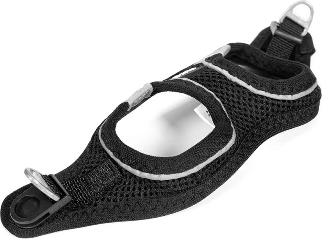 Gloria Air Mesh Trek Star Hondentuigje - Zwart - Maat XXXS