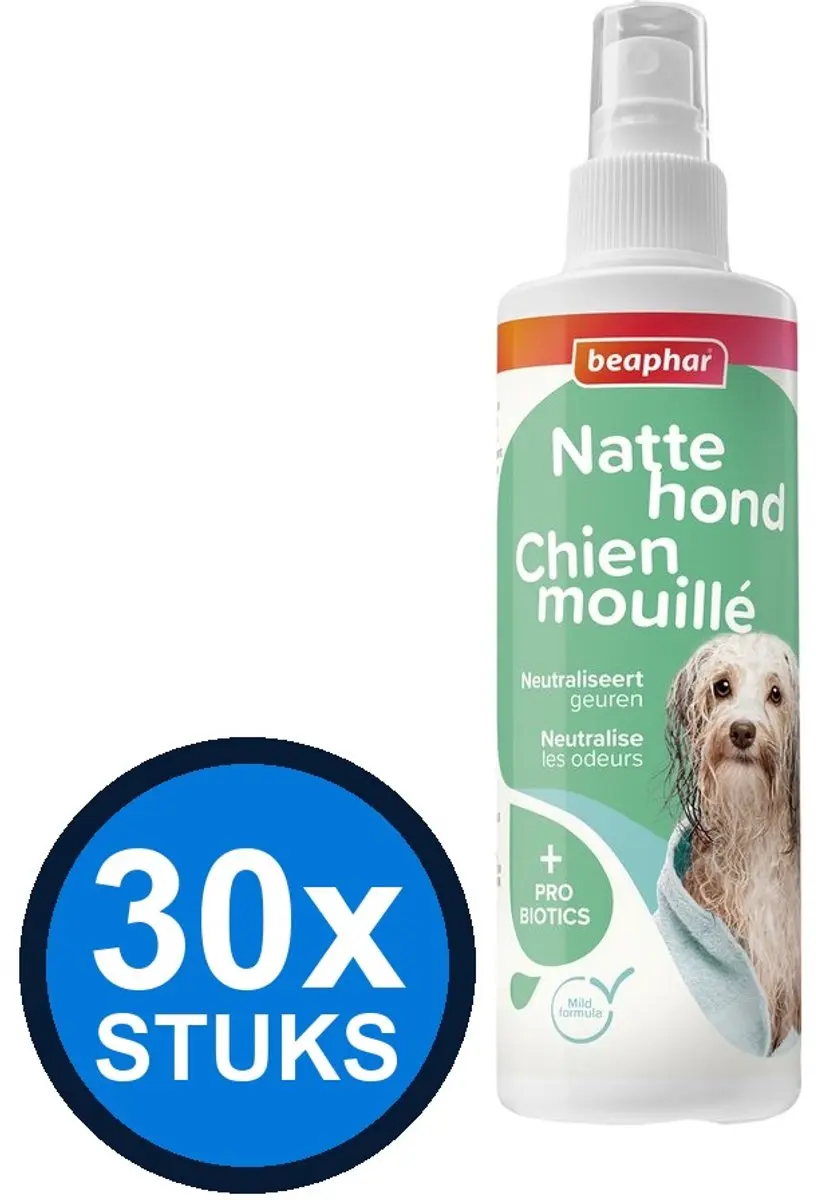 Beaphar Natte Hond Spray 250ml