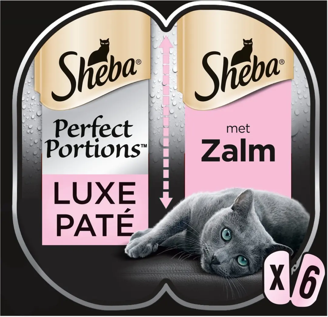 Sheba Perfect Portions Natvoer Zalm 112,5g