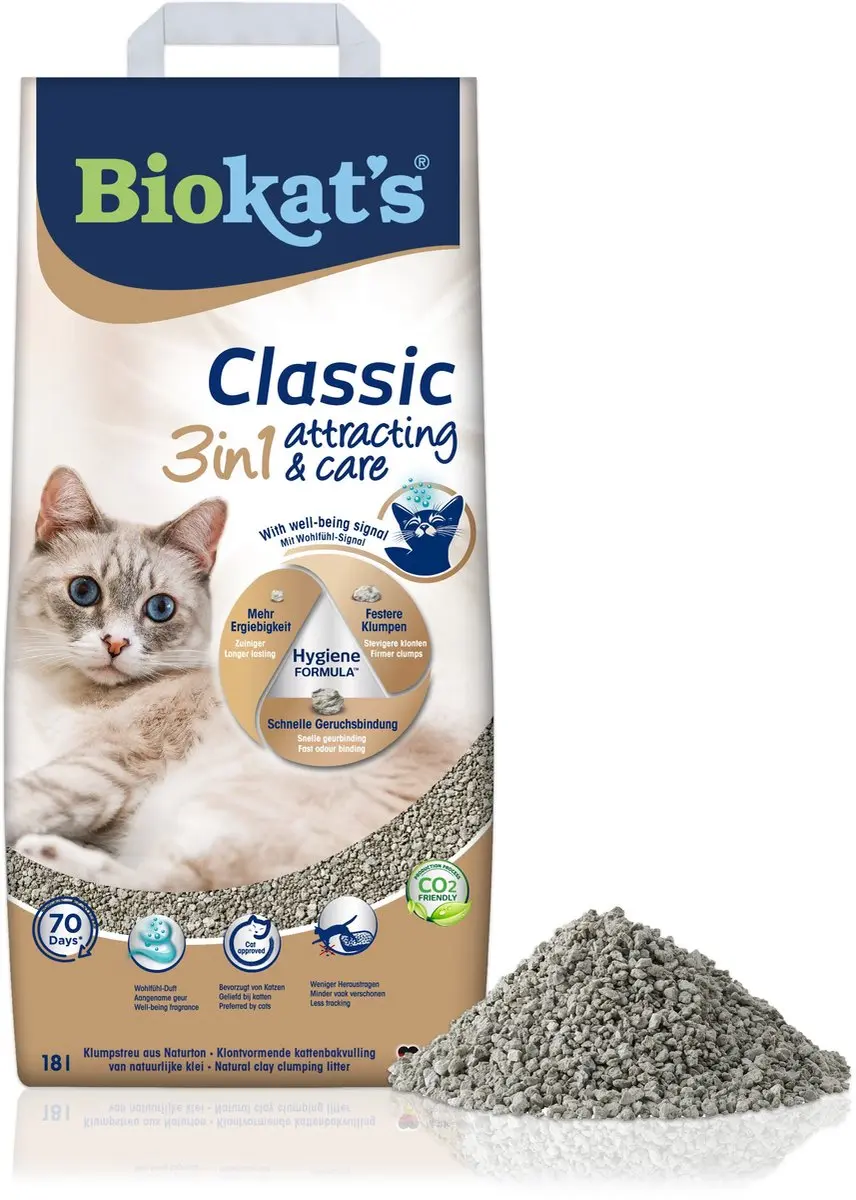 Biokat's Classic Kattenbakvulling 18L