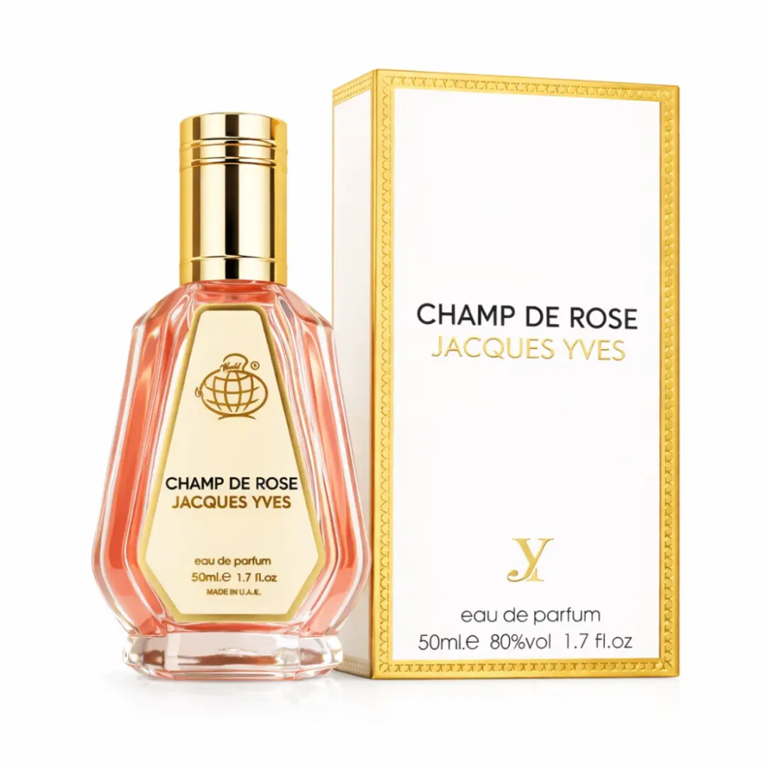 Fragrance World Jacques Yves Champ de Rose Eau de Parfum 50ml
