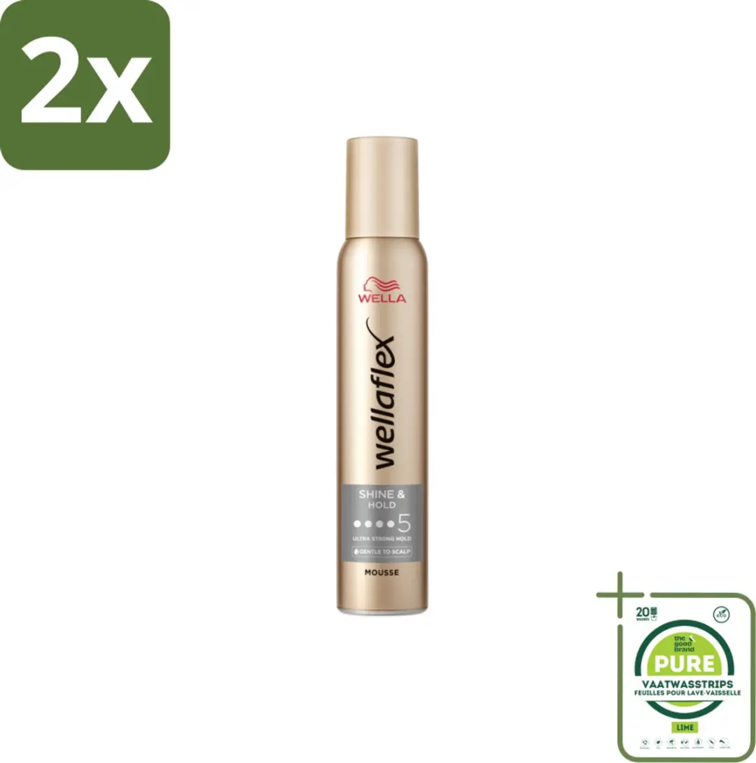 Wella Professionals Flex Shine & Hold Haarmousse 400ml