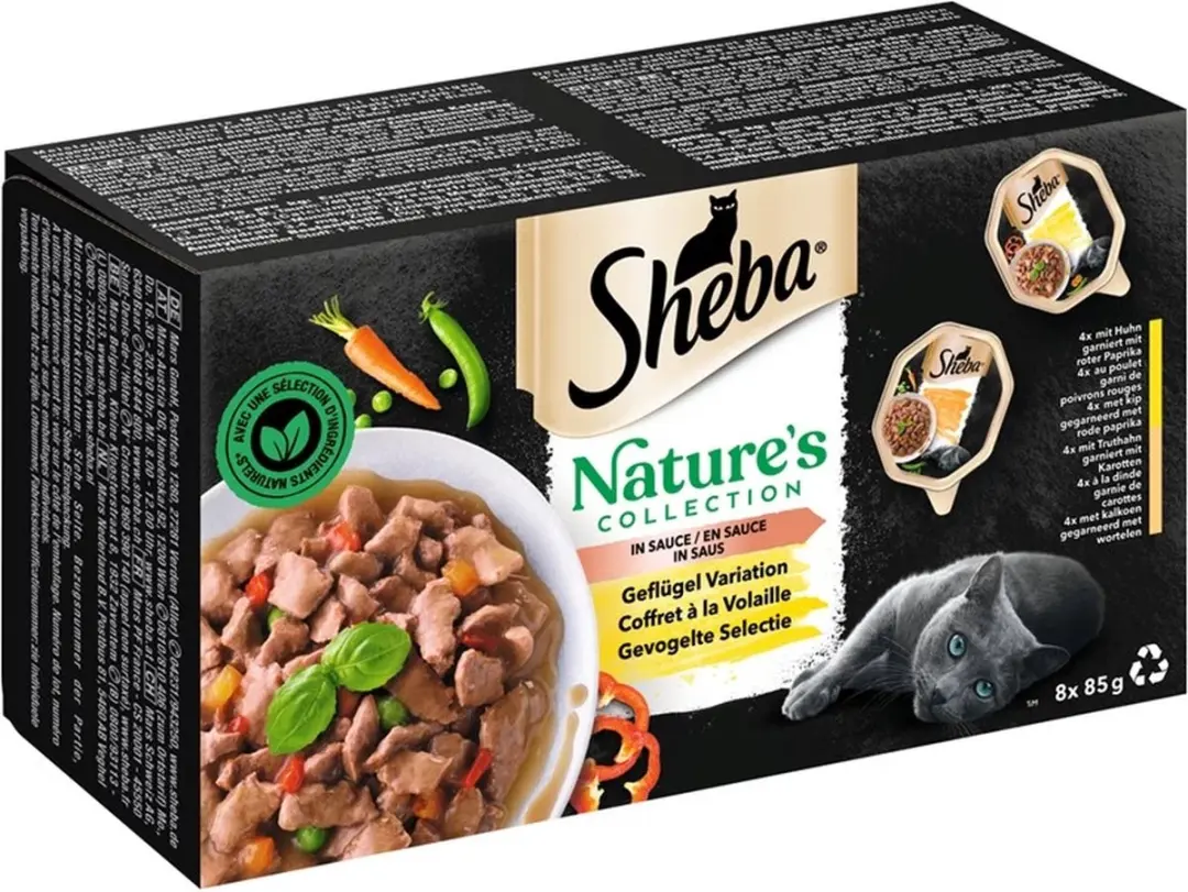 Sheba Multipack Nature's Collection Gevogelte Variatie