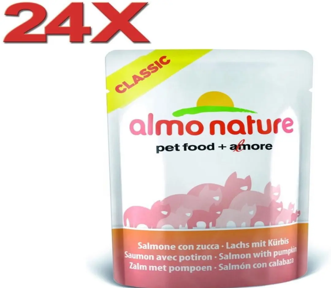 Almo Nature Kattenvoer Zalm & Pompoen