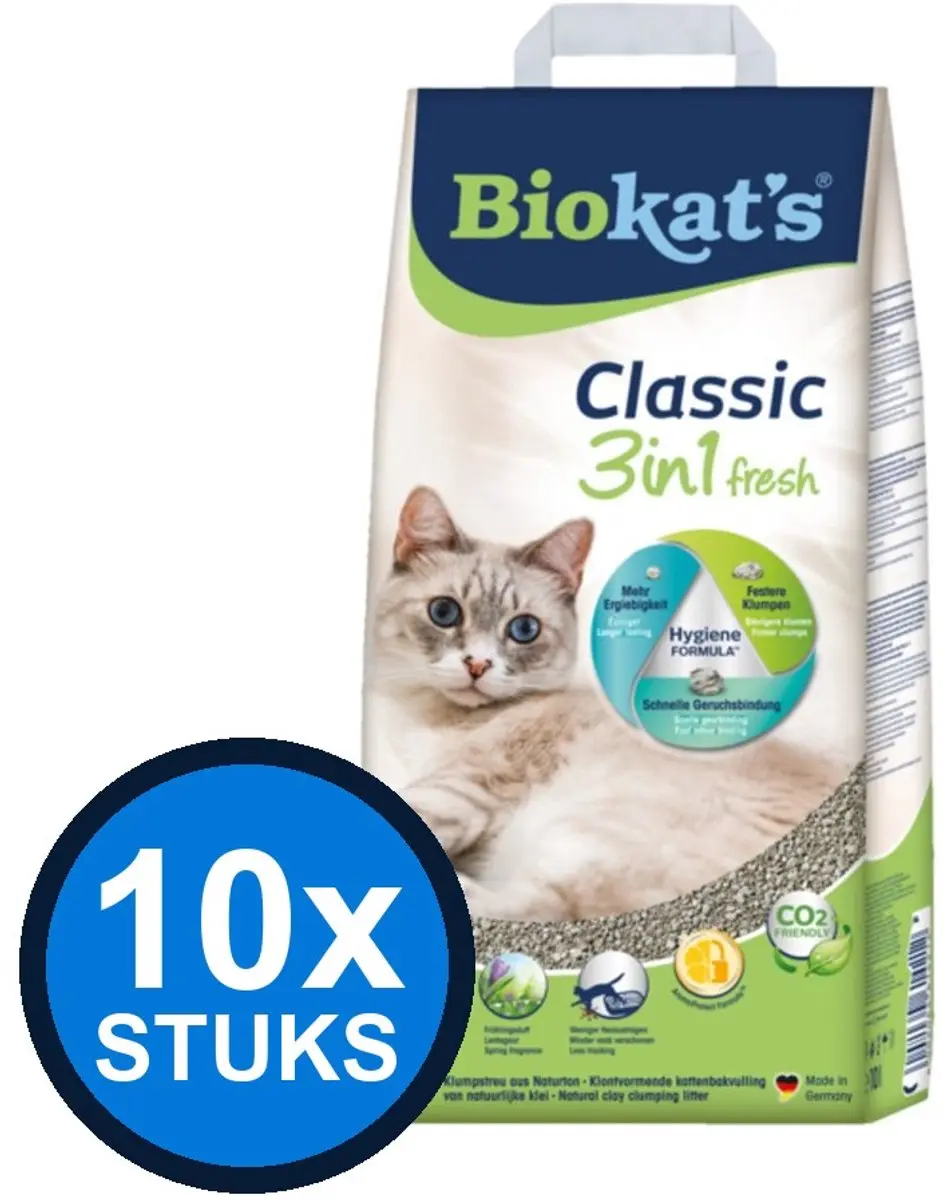 Biokat's Classic 3in1 Fresh 10ltr
