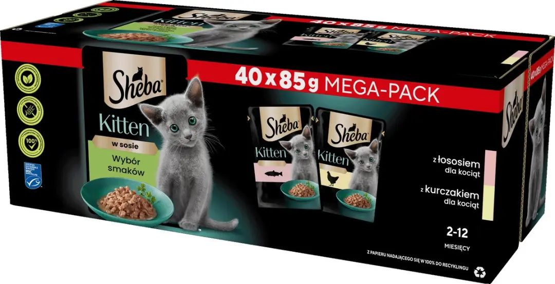 Sheba Kitten Serie Natvoer