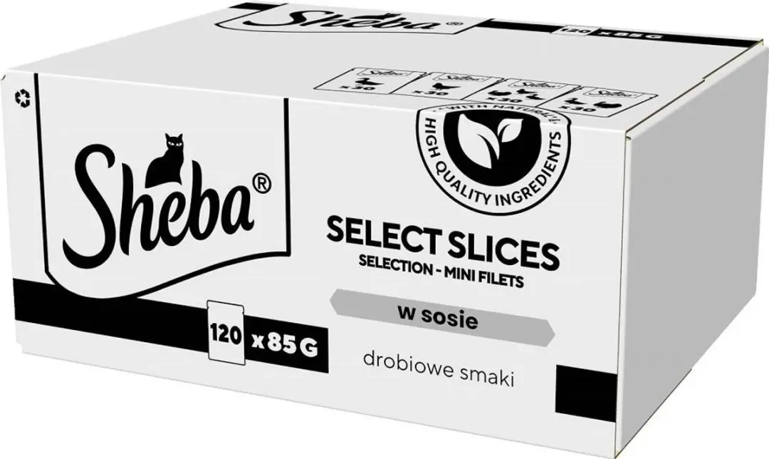 Sheba Select Slices Serie Katten Natvoer