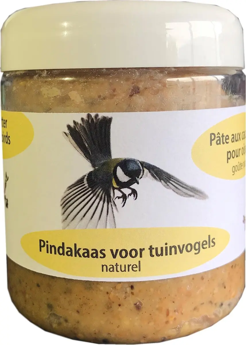 Mullrose Vogelvoer Pindakaas Natuurlijk 300g
