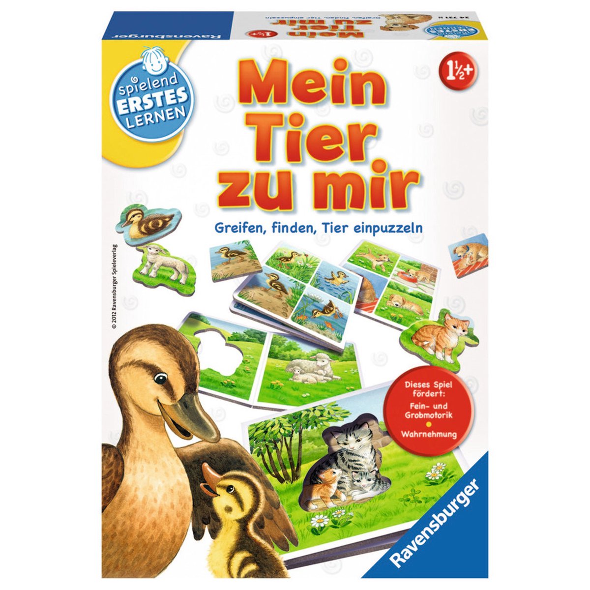 Ravensburger Mein Tier zu mir Kinderen Leerzaam bordspel
