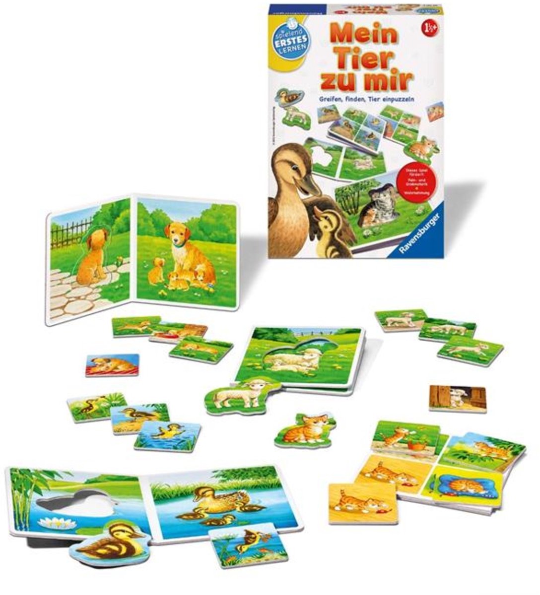 Ravensburger Mein Tier zu mir Kinderen Leerzaam bordspel