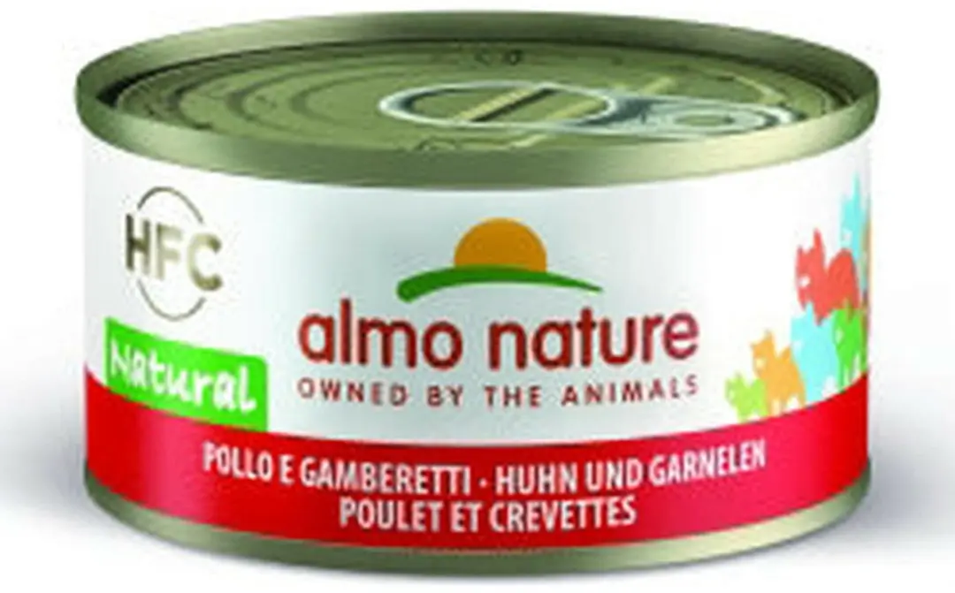 Almo Nature HFC Kip en Garnalen 24x70g