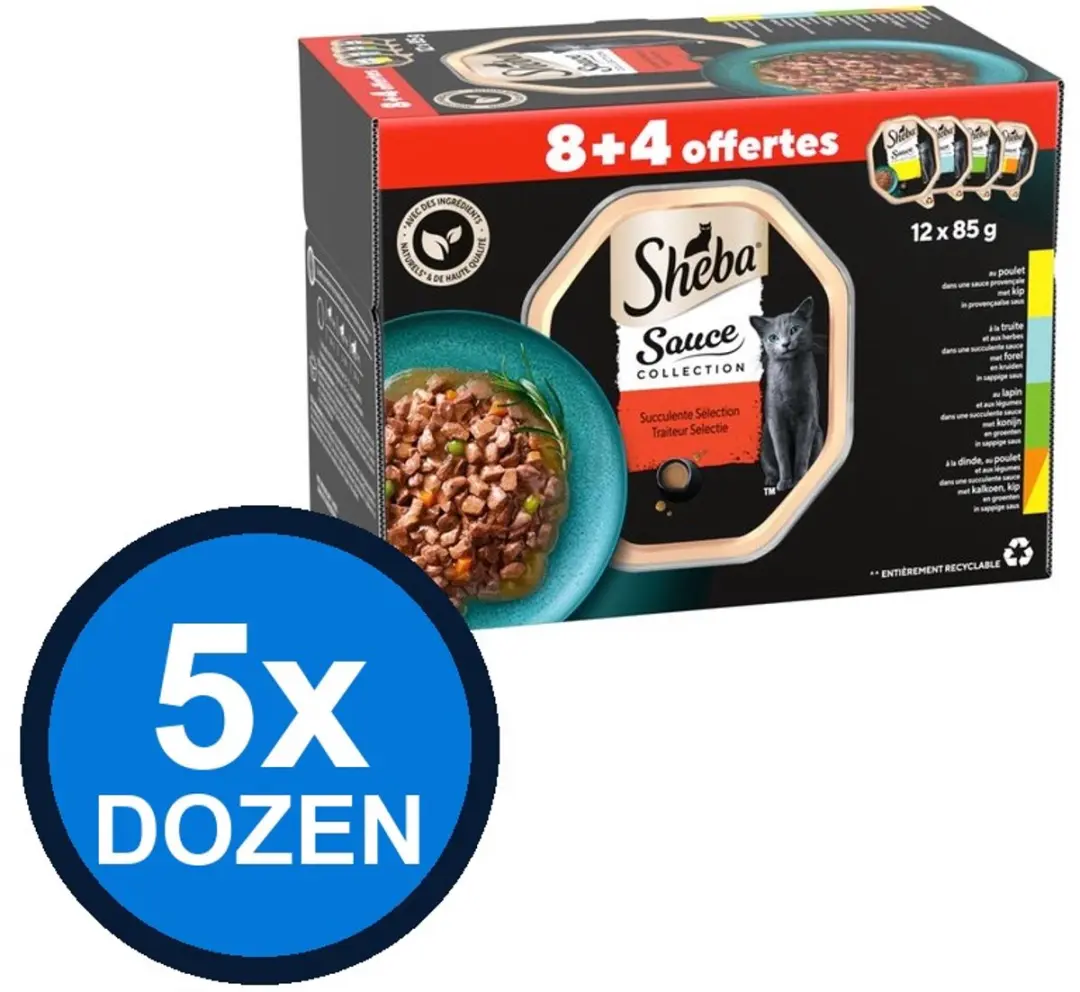Sheba Sauce Collection Multipack