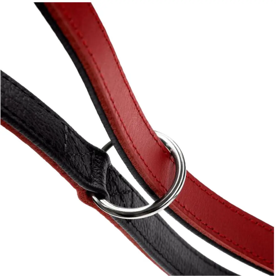 Hunter Training Leash Love Hondenriem - One Size - Zwart/Wit/Rood - afbeelding 3 van 5