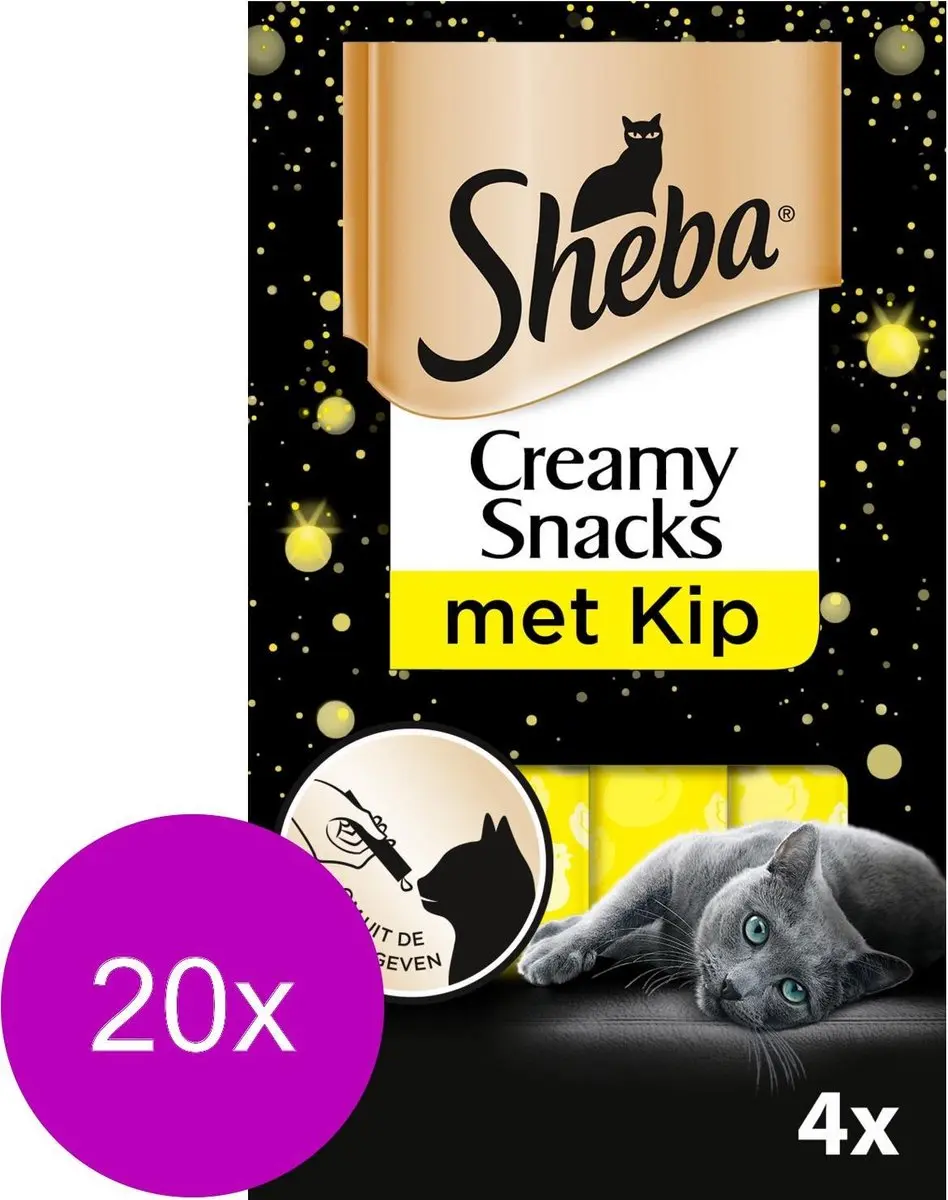 20 x Sheba Creamy Snacks