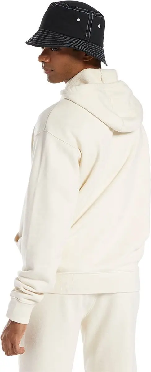 Reebok Herensweatshirt Crème - Met Capuchon Maat S