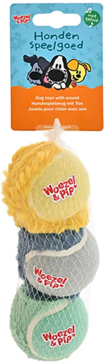 Woezel & Pip Tennisbal Honden Speelgoed