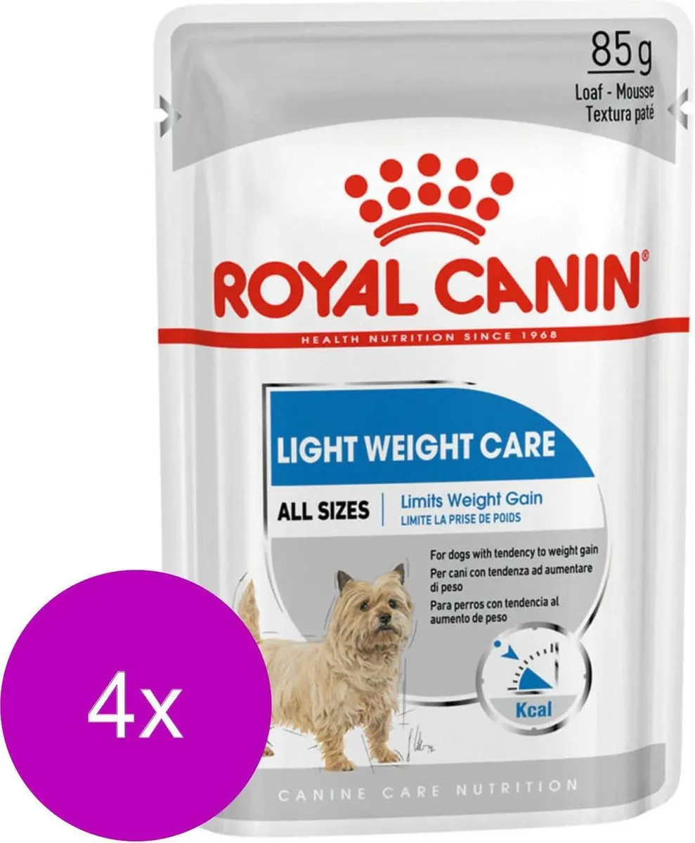 Royal Canin Nat Light Weight Care Hondenvoer - 48x85g