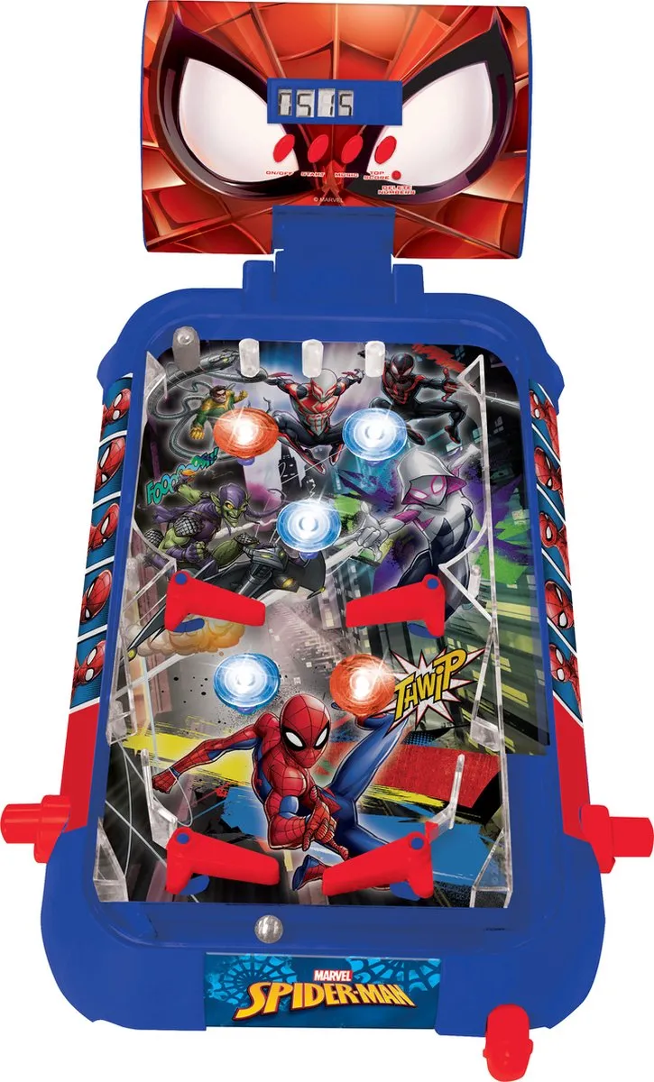 Disney Spider-Man Lexibook JG610SP Elektronische Flipperkast - Meerkleurig
