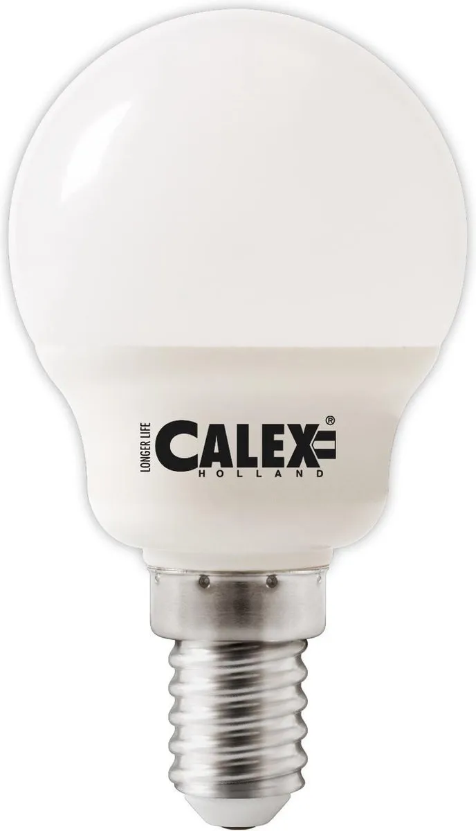 Calex LED Kogellamp 2,8W E14 250lm - 2 Stuks - Mat
