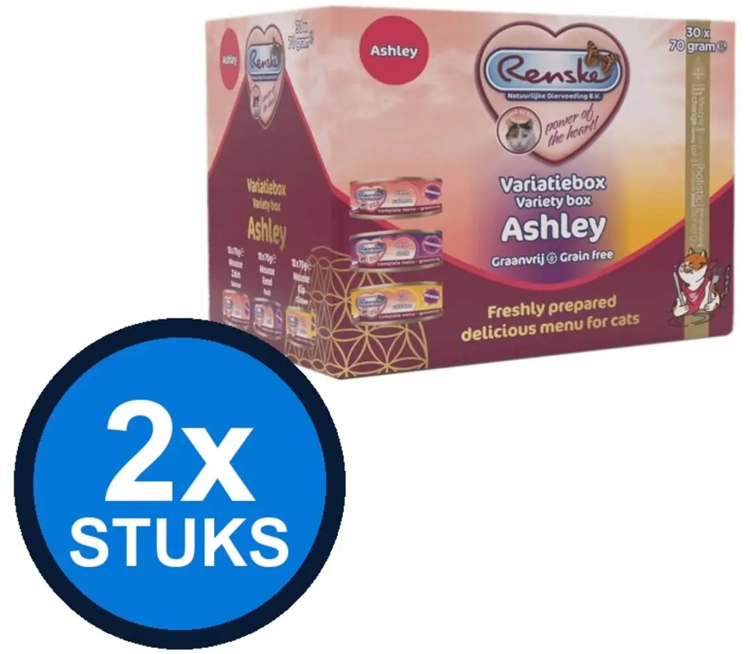 Renske Vers Kat Variatiebox Ashley 2.1kg