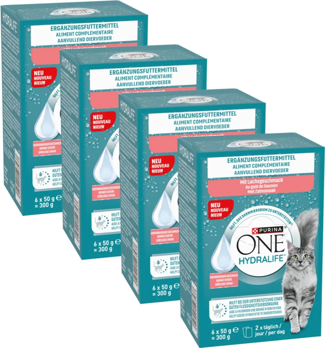 Purina ONE Hydralife Natvoer Zalm