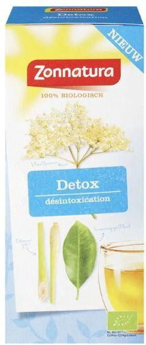 Zonnatura Detox Citroengras 20 Zakjes