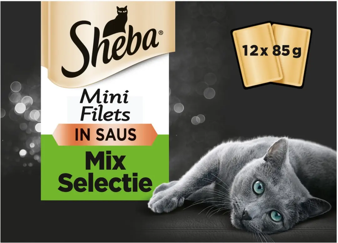 Sheba Mini Filets Adult Kattenvoer