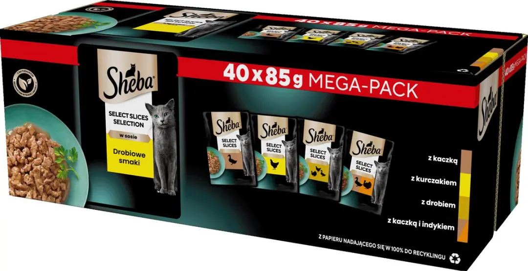 Sheba Selection Droge Smaken