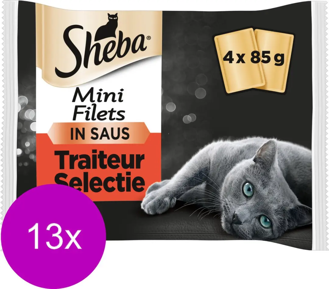 Sheba Delice Pouch Mini Filets In Saus